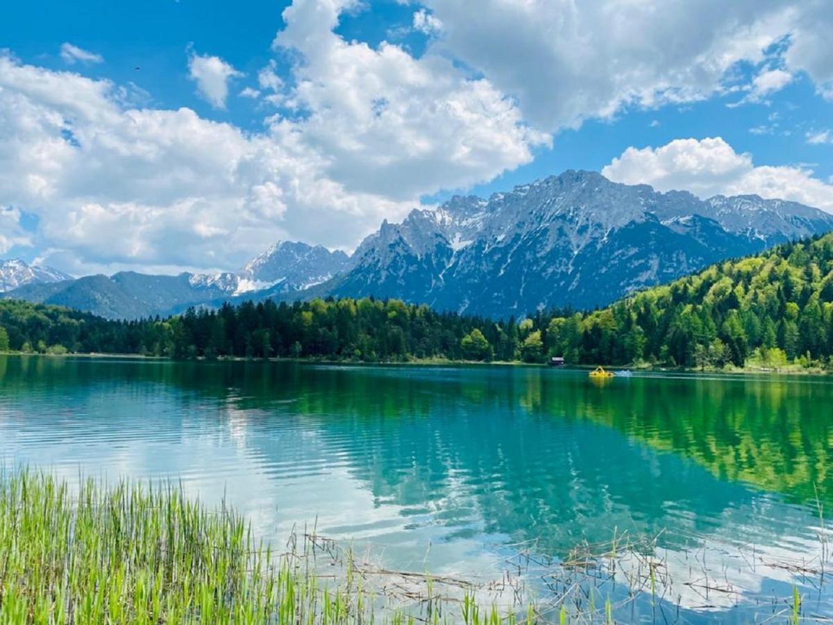 Alpenappartements Schwalbennestl Миттенвальд Экстерьер фото
